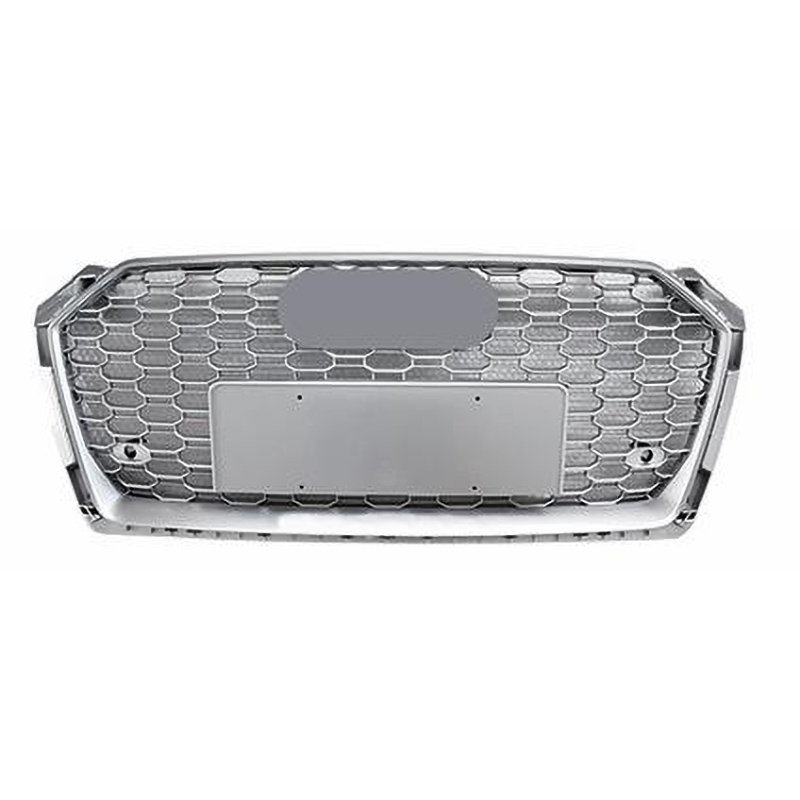 A5 18 RS5 GRILLE (W LOGO) ALL SILVER
