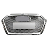A3 18 RS3 GRILLE(W LOGO)ALL SILVER